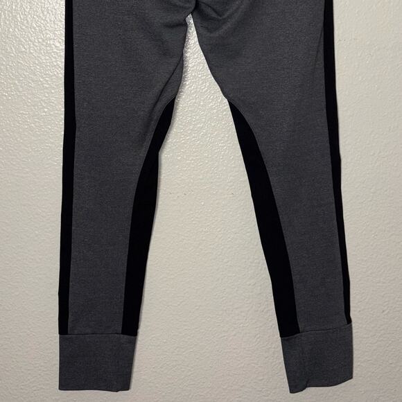 Athleta Essex Hybrid Tight Heather Women's Size Medium Gray and Black Leggings - Picture 15 of 16